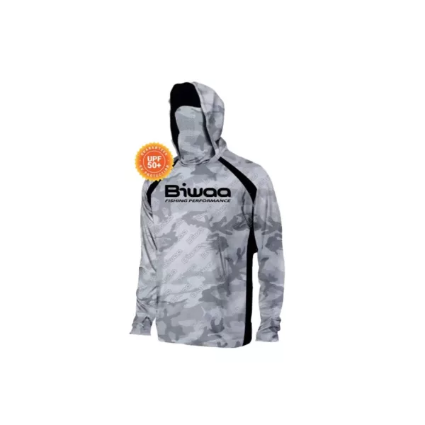 Biwaa Solar UPF50+ UV Mikina s kapucí 3XL