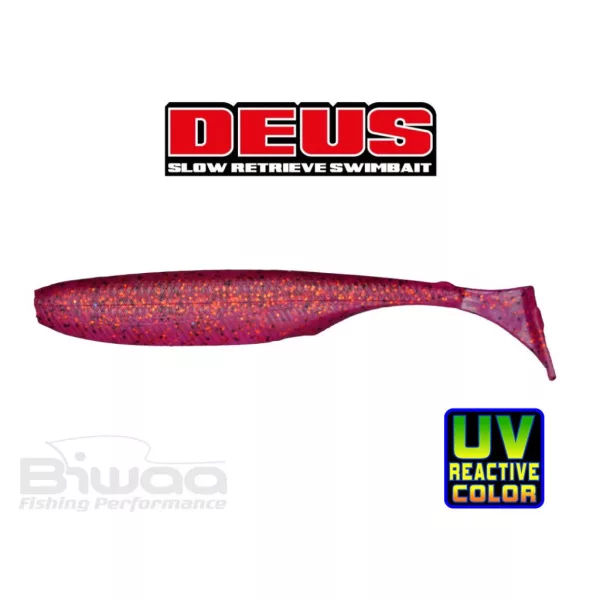 Biwaa Deus 13cm 208 Mag Ruby Gumihal 5ks