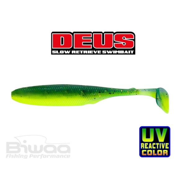 Biwaa Deus 10cm 105 Perch Chart gumová nástraha 7ks