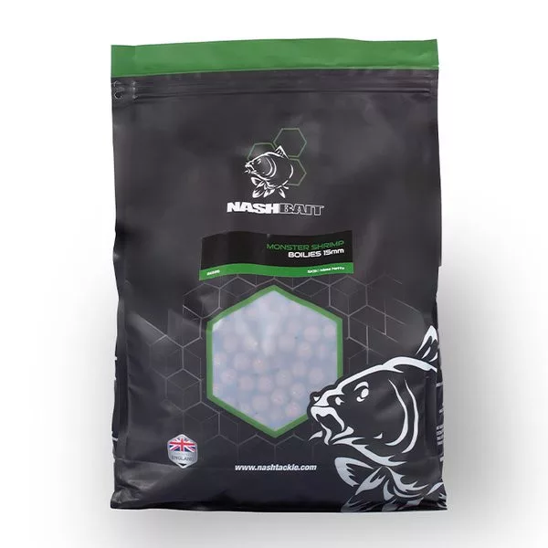 Nash Monster Shrimp Kreveta 20mm 5kg Krmné boilies