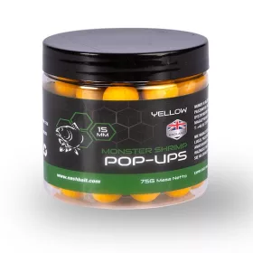 Nash Monster Shrimp Žlutý 12mm Pop Up 75gr