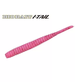   Major Craft BioBait I-Tail 4,5cm #004 Pink Plastová nástraha 8ks