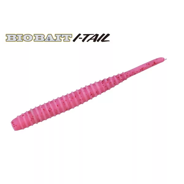 Major Craft BioBait I-Tail 4,5cm #004 Pink Plastová nástraha 8ks