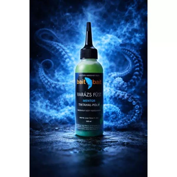 BaitBait Mentor Fluo Zelený Liquid Kouzelný Kouř 100ml