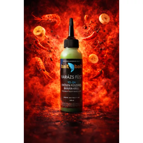 BaitBait Yo-Da Fluo Červená Tekutý Kouzelný Kouř 100ml