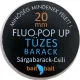 BaitBait Ohnivá Broskev Fluorescentní Pop Up bojle 20mm 50gr