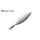 Major Craft Kantan Blade L #002 Silver doplněk umělé nástrahy 2ks