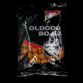 Bait Maker 24 mm Losos-Krab Rozpustné Bojli 1kg