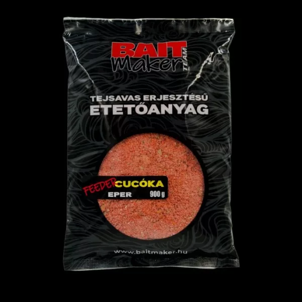 Bait Maker Mléčně Fermentované Feeder Cucóka Jahoda Krmivo 900gr