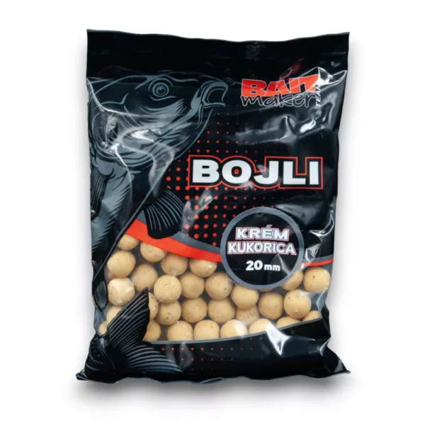 Bait Maker 20mm Krémová Kukuřice Bojli 800gr