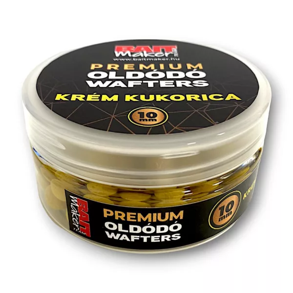 Bait Maker Krémová kukuřice 10mm Premium Rozpustné Wafters 30gr