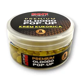   Bait Maker Krém Kukuřice 8mm Premium Rozpustné Pop Up 25 gr