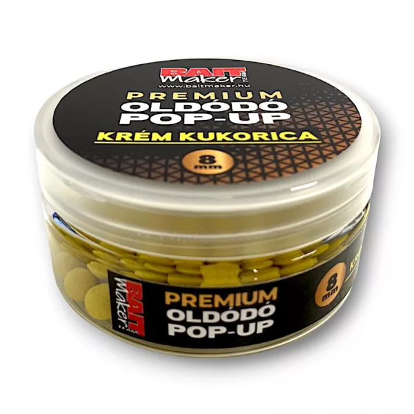 Bait Maker Krém Kukuřice 8mm Premium Rozpustné Pop Up 25 gr