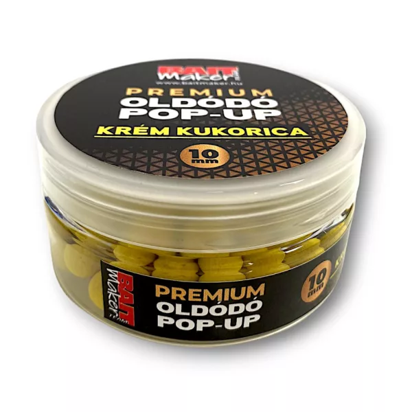 Bait Maker Krémová kukuřice 10mm Prémiová Rozpustná Pop Up 25 gr