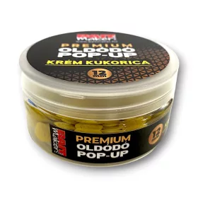   Bait Maker Krém Kukuřice 12mm Premium Rozpustné Pop Up 25 gr