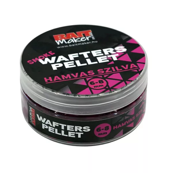 Bait Maker Wafters Pellet Smoke Popelavá Švestka 6-8mm Wafters 30gr