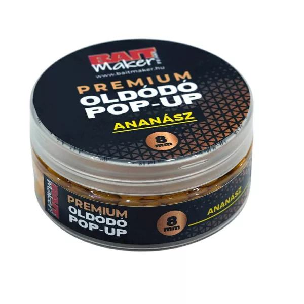 Bait Maker Ananas 8mm Premium Rozpustný Pop Up 20gr