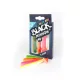 FIIISH 4ks 90mm tělo Black Minnow ve výrazných barvách: Green/Orange - Orange/Yellow - Fluo Yellow - Plastová nástraha