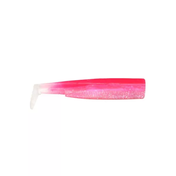 FIIISH 3ks 90mm tělo Black Minnow - barva Fluo Pink Plastová nástraha