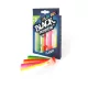 FIIISH 4ks 120mm tělo Black Minnow ve výrazných barvách: Green/Orange - Orange/Yellow - Fluo Pink - F Plastová nástraha