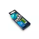 FIIISH 3ks 90mm tělo Black Minnow - barva Chartreuse Plastová nástraha