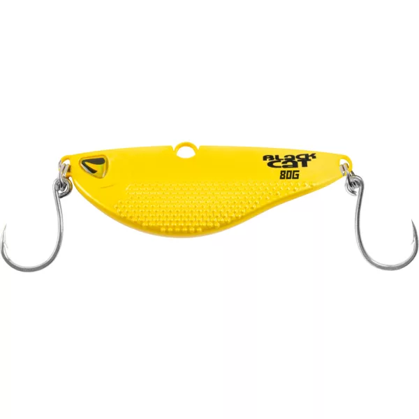 Black Cat Heavy Vibe V Lure Yellow 80gr Vertikální umělá nástraha