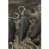 Black Cat Heavy Vibe V Lure Black 110gr Vertikální umělá nástraha
