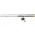Black Cat Hard Core Combo Spin Rod 2,40m 20-200gr 2dílný přívlačový prut s navijákem Black Passion FD 50 a vlascem