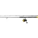 Black Cat Hard Core Combo Spin Rod 2,40m 20-200gr 2dílný přívlačový prut s navijákem Black Passion FD 50 a vlascem
