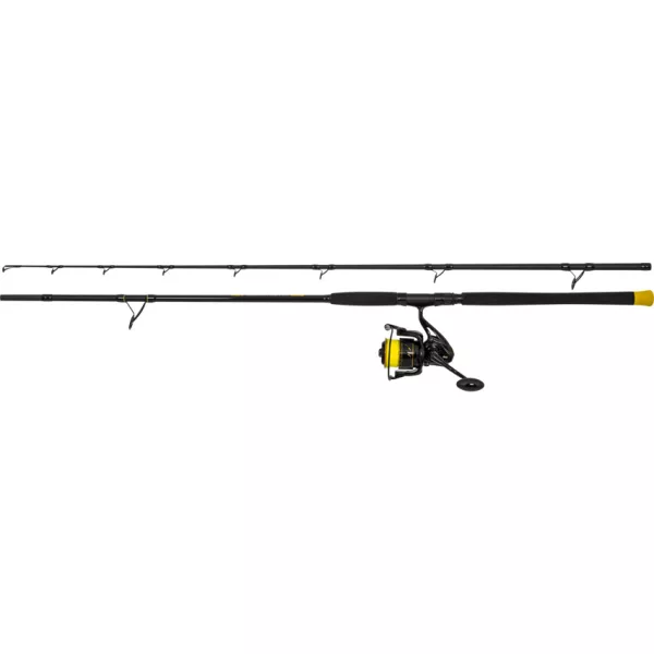 Black Cat Hard Core Combo Allround Rod 2,70m 500gr 2dílný prut s navijákem Black Passion FD 80 a vlascem