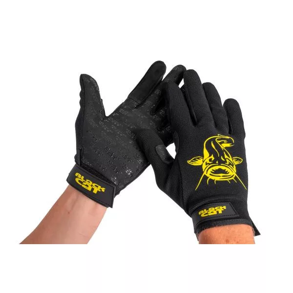 Black Cat Cat Gripper Gloves Rukavice na sumce XL
