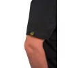 Black Cat Logo Black T-Shirt Tričko 3XL