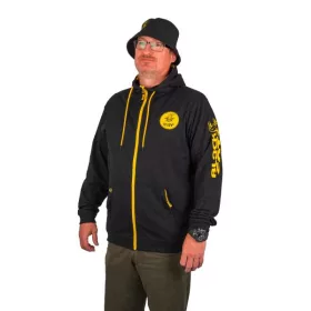 Black Cat Black Zip Hoody Mikina S