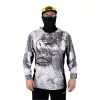 Black Cat Sun Jersey Tričko s dlouhým rukávem s kapucí 3XL