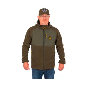 Black Cat Polar Fleece Mikina s kapucí 2XL