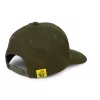 Black Cat Green Flat Peak Cap Baseballová čepice