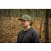 Black Cat Green Flat Peak Cap Baseballová čepice