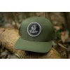Black Cat Green Flat Peak Cap Baseballová čepice
