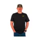 Black Cat Chase Dreams Black Tee Tričko S