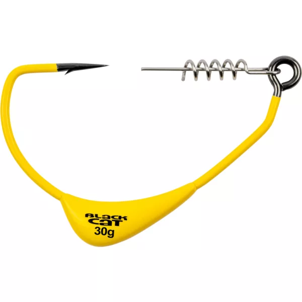 Black Cat Mega Offset Hook 10/0 30gr Offset háček 2ks