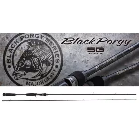   Major Craft Blackporgy 5G BP5B-782M Baitcast R-Fast 2,34m 4-20gr 2dílný Casting přívlačový prut