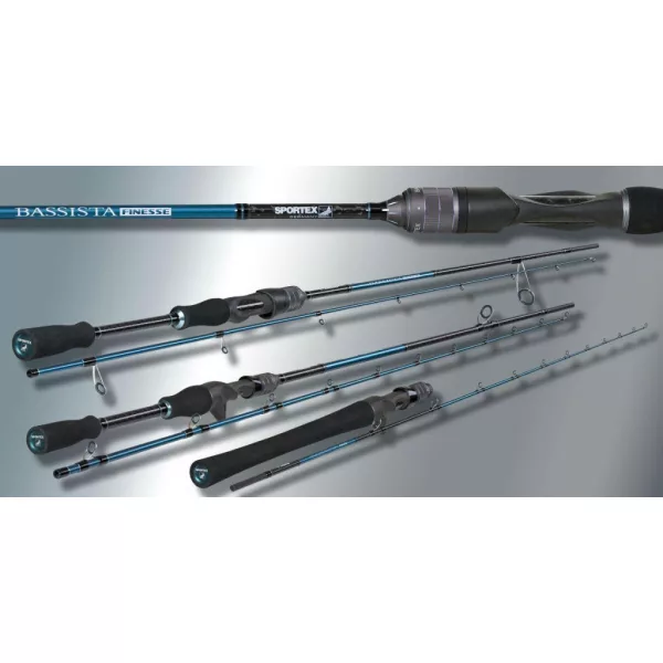 Sportex Bassista Jerk Cast 1,90m 100gr 2 dílný Casting přívlačový prut