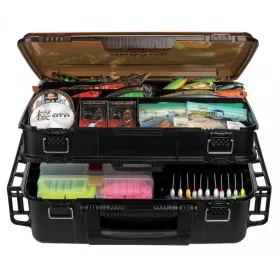   Sakura - BOX SK-9380 BLACK/SMOKE - Krabice - Krabice na umělé nástrahy