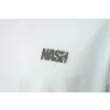 Nash Make It Happen Carp Logo T Shirt Ecru Tričko S