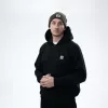 Nash Make It happen Badge Zipped Hoodie Černá Mikina na zip 3XL