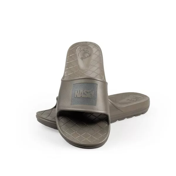 Nash Make It Happen Sliders Zelené Pantofle 46