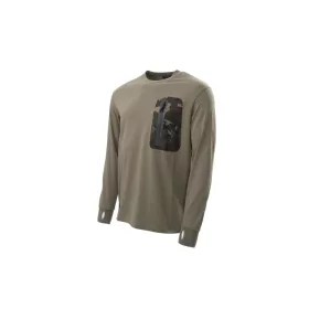   Nash Zero Tolerance ZT HD Long Sleeve Zelené Tričko s dlouhým rukávem S