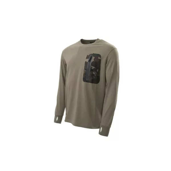 Nash Zero Tolerance ZT HD Long Sleeve Zelené tričko s dlouhým rukávem M