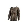 Nash ZT Lite Luxe Long Sleeve T Shirt Camo Hosszú Ujjú Póló L