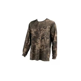   Nash ZT Lite Luxe Long Sleeve T Shirt Camo Dlouhorukávové tričko 2XL